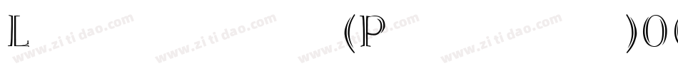 Logger (Plain)001.001字体转换
